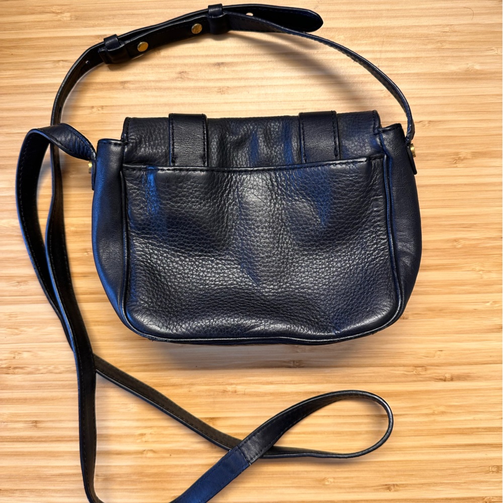 Rag & Bone mini pilot black leather crossbody bag - Picture 4 of 15
